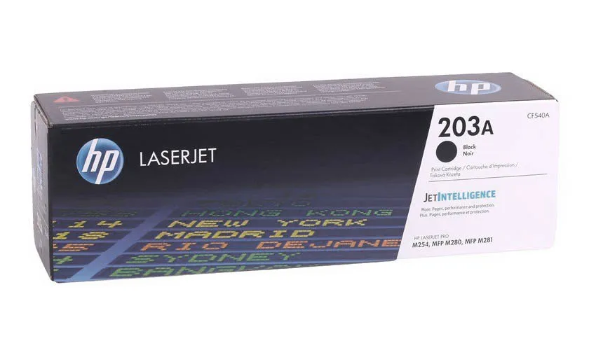 Картридж HP CF540A 203A Black