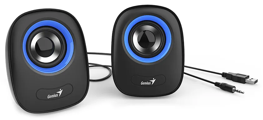 Колонки Genius SP-Q160 Голубые