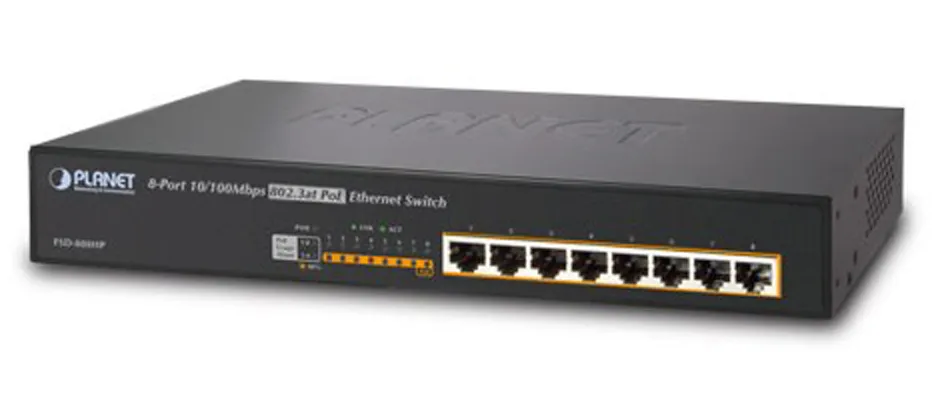 Коммутатор Planet FSD-808HP