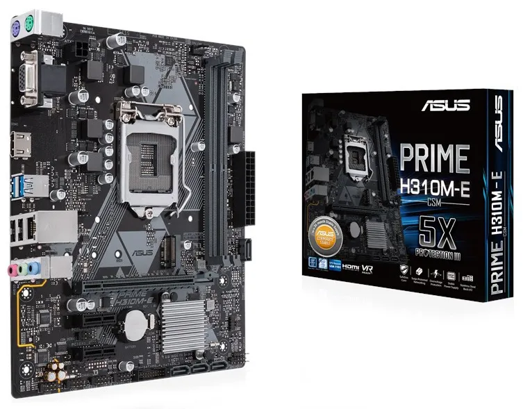 Материнская плата ASUS PRIME H310M-E/CSM
