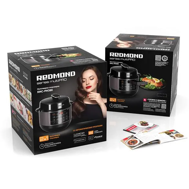 Мультиварка-скороварка REDMOND RMC-PM388 Бронзовый