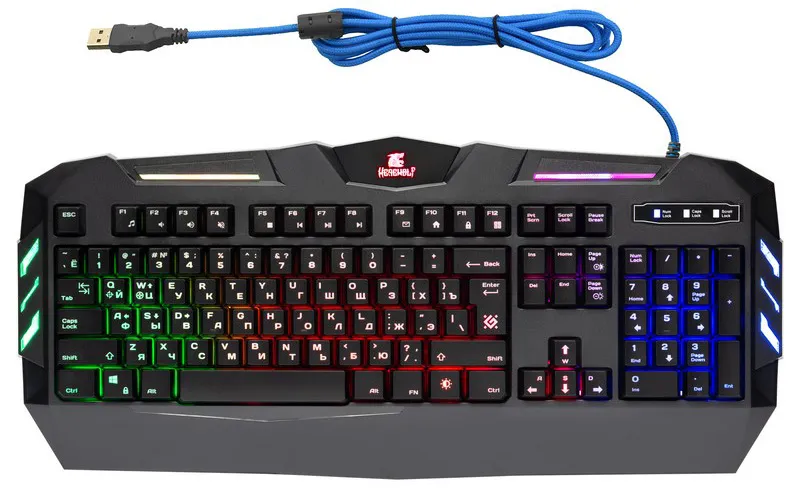 Клавиатура USB Defender Werewolf GK-120DL+War thunder code