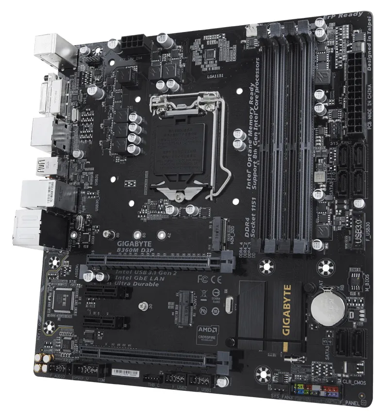 Материнская плата Gigabyte B360M D3P