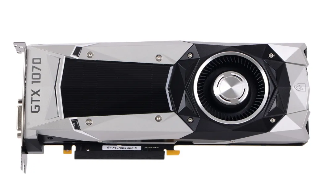 Видеокарта 8 Gb Gigabyte GV-N1070D5-8GD GeForce GTX 1070 Founders Edition