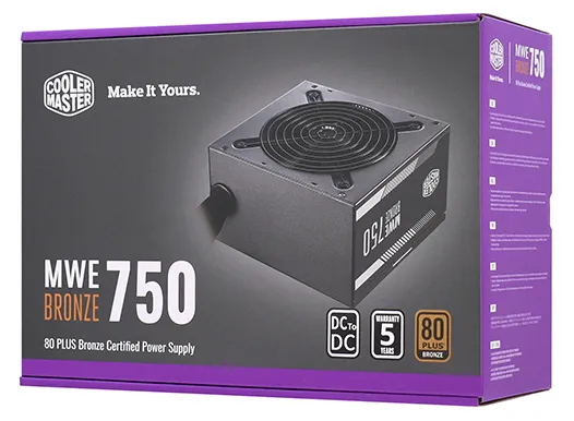 Блок питания Cooler Master MWE 750W