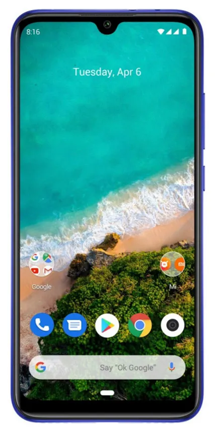 Смартфон Xiaomi A3 128GB Blue