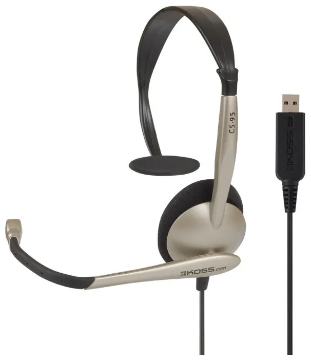 Гарнитура проводная Koss CS-95 USB Комбинированный
