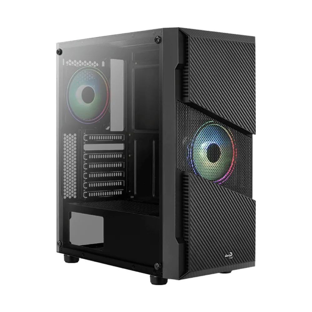Корпус для ПК ATX midi tower AeroCool Menace Saturn FRGB