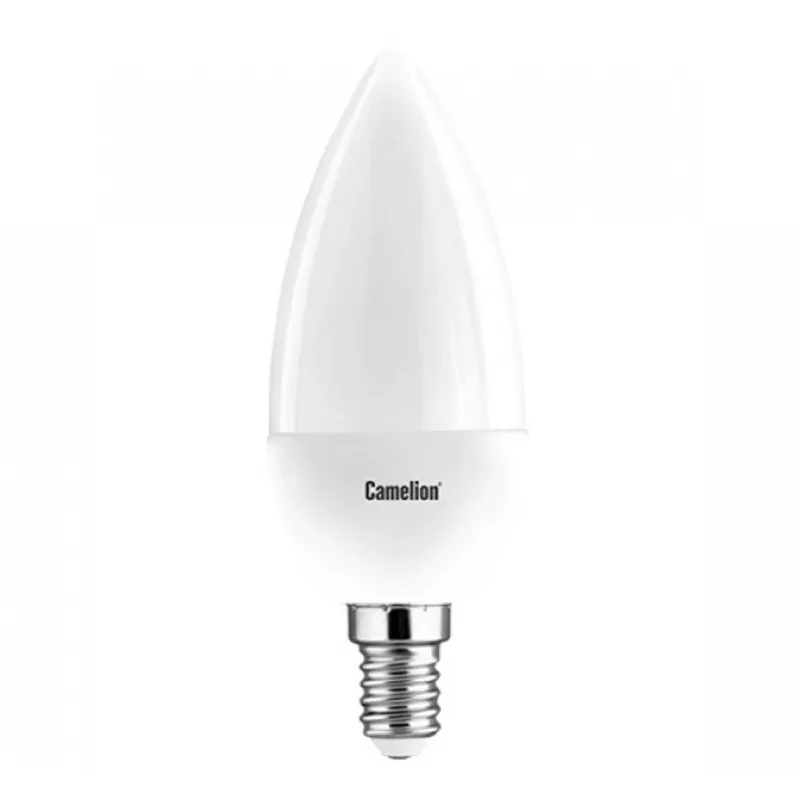 Эл. лампа светодиодная Camelion LED7-C35/830/E14, Тёплый