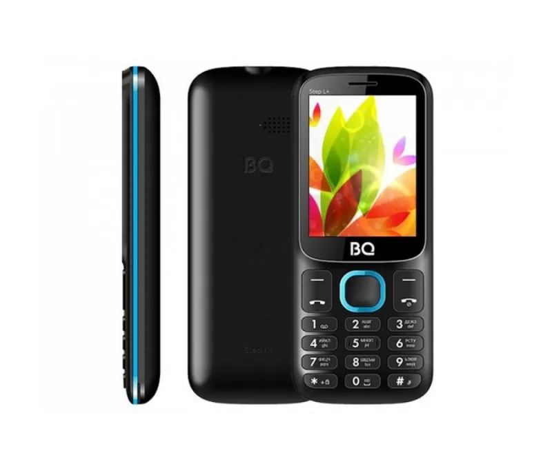 Мобильный телефон BQ-2820 Step black +blue