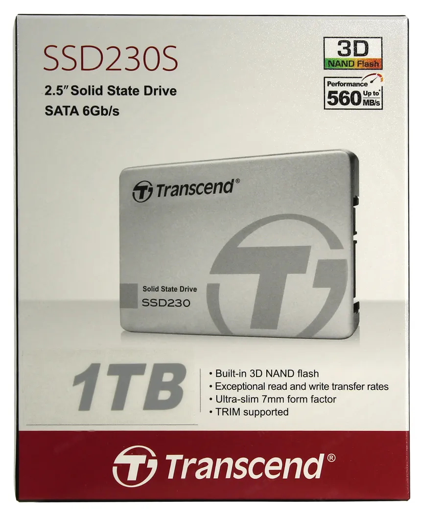 SSD накопитель 1TB Transcend TS1TSSD230S