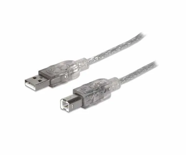 Кабель Manhattan USB 2.0 A (M) - B (M) 345408
