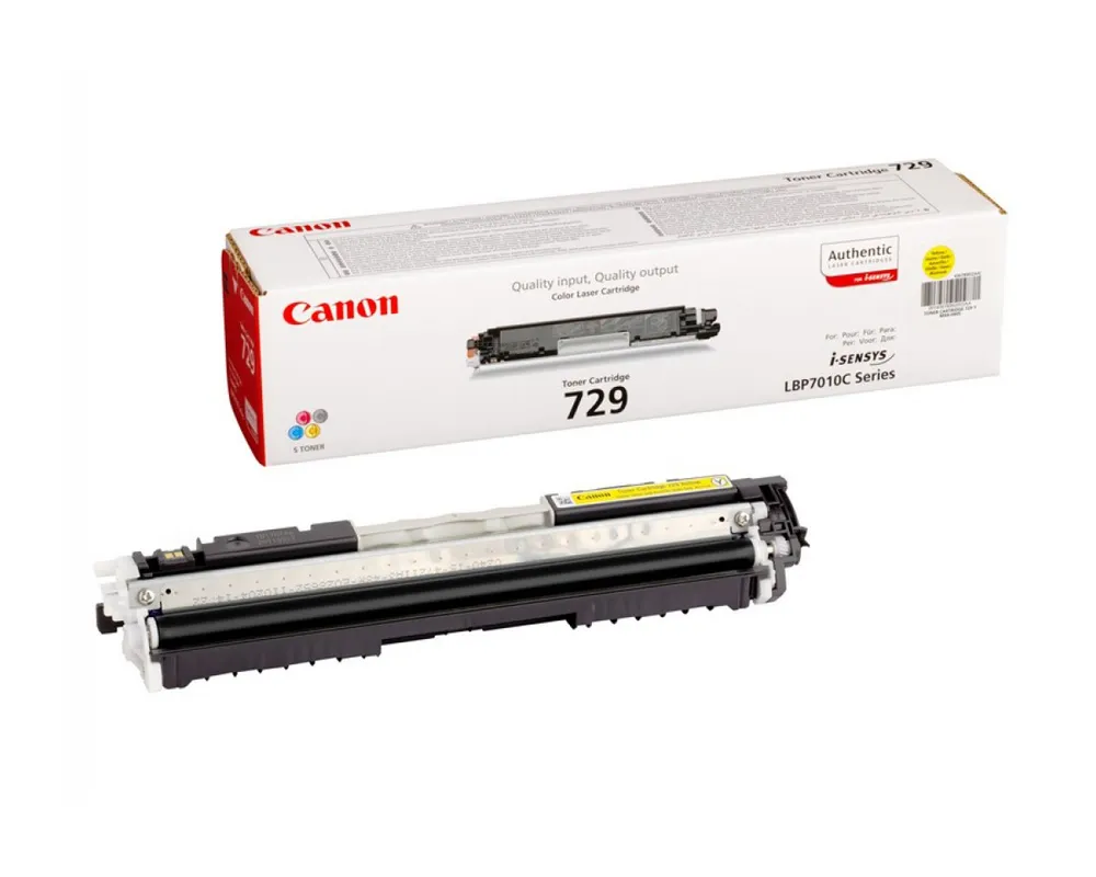 Картридж Canon 729 Y лазерный цветной желтый