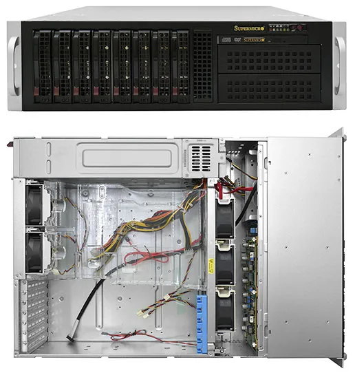 Серверный корпус SuperMicro CSE-835TQ-R800B