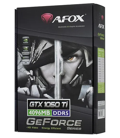 Видеокарта 4 GB Afox GTX 1050Ti AF1050TI-4096D5H2-V3