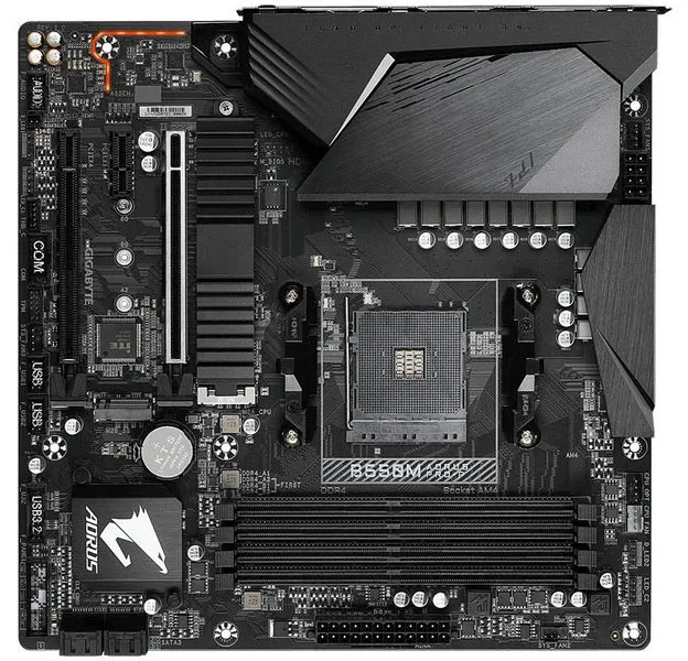 Материнская плата Gigabyte B550M AORUS PRO-P