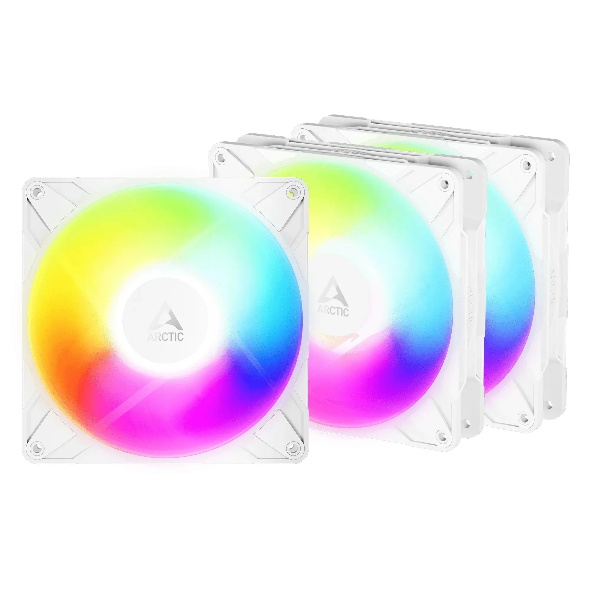 Вентилятор для корпуса ARCTIC P14 Pro Reverse ARGB 3 Pack White ACFAN00328A