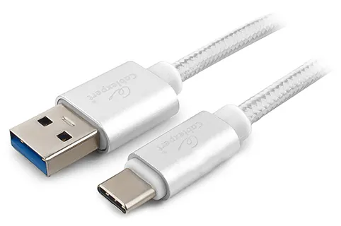 Кабель USB Type A-C Cablexpert CC-P-USBC03S-1.8M