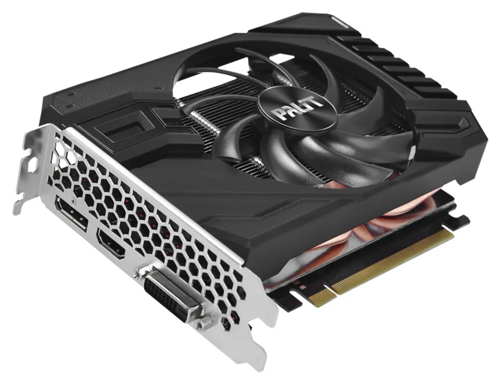 Видеокарта 6Gb PALIT GTX1660 SUPER STORMX 6G NE6166S018J9-161F