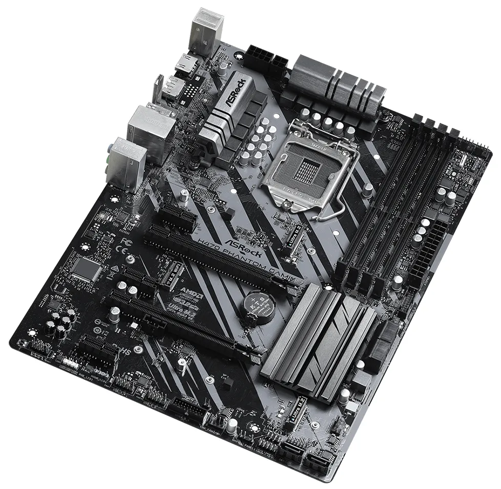 Материнская плата ASRock H470 Phantom Gaming 4