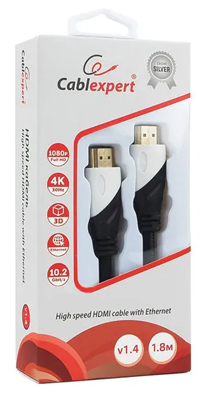 Кабель HDMI Cablexpert CC-S-HDMI02-1.8M