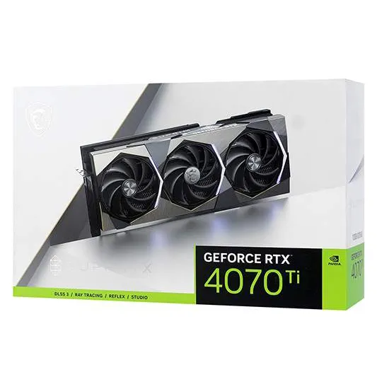 Видеокарта 12 GB MSI RTX 4070 Ti SUPRIM X 12G