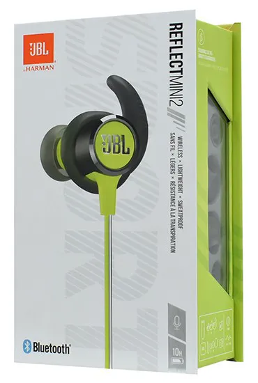 Bluetooth Гарнитура JBL (by harman) Reflect Mini 2 green