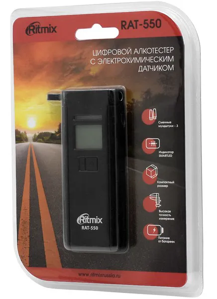 Алкотестер Ritmix RAT-550