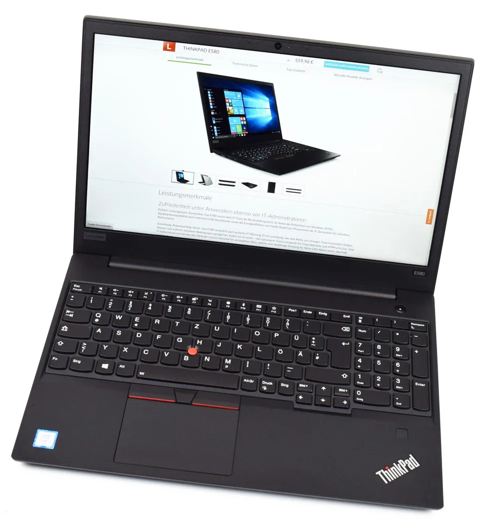 Ноутбук Lenovo ThinkPad E580 20KS004GRK