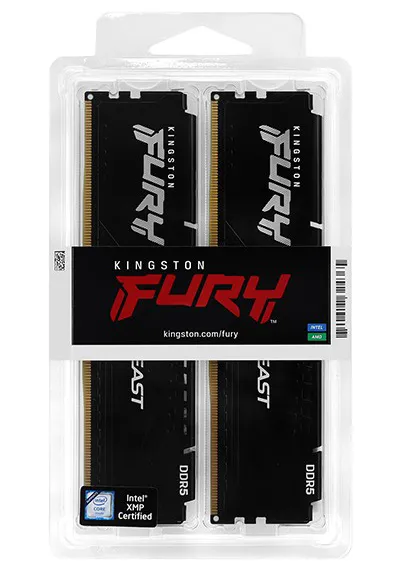 Оперативная память 32 GB kit Kingston Fury Beast KF548C38BBK2-32