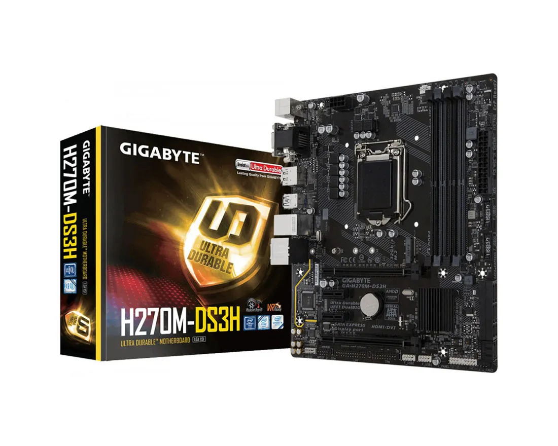 Материнская плата Gigabyte GA-H270M-DS3H