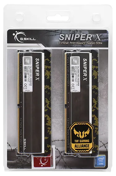 Оперативная память 16 GB kit G.SKILL SNIPER X F4-3200C16D-16GSXKB