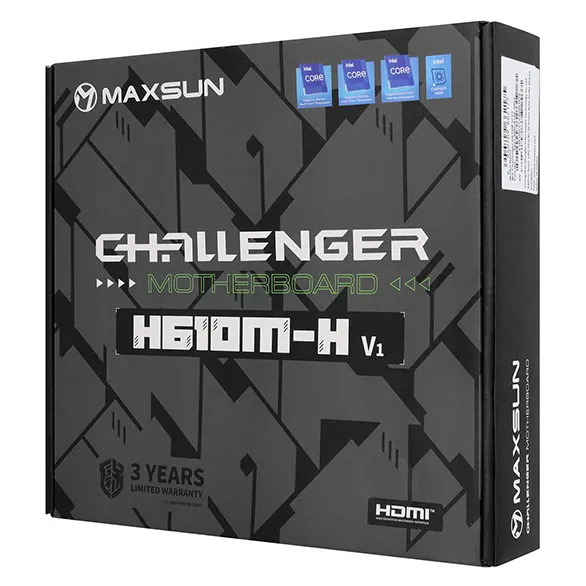 Материнская плата MaxSun Challenger H610M-H