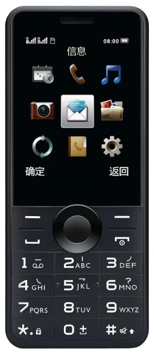 Мобильный телефон Philips E168 черный