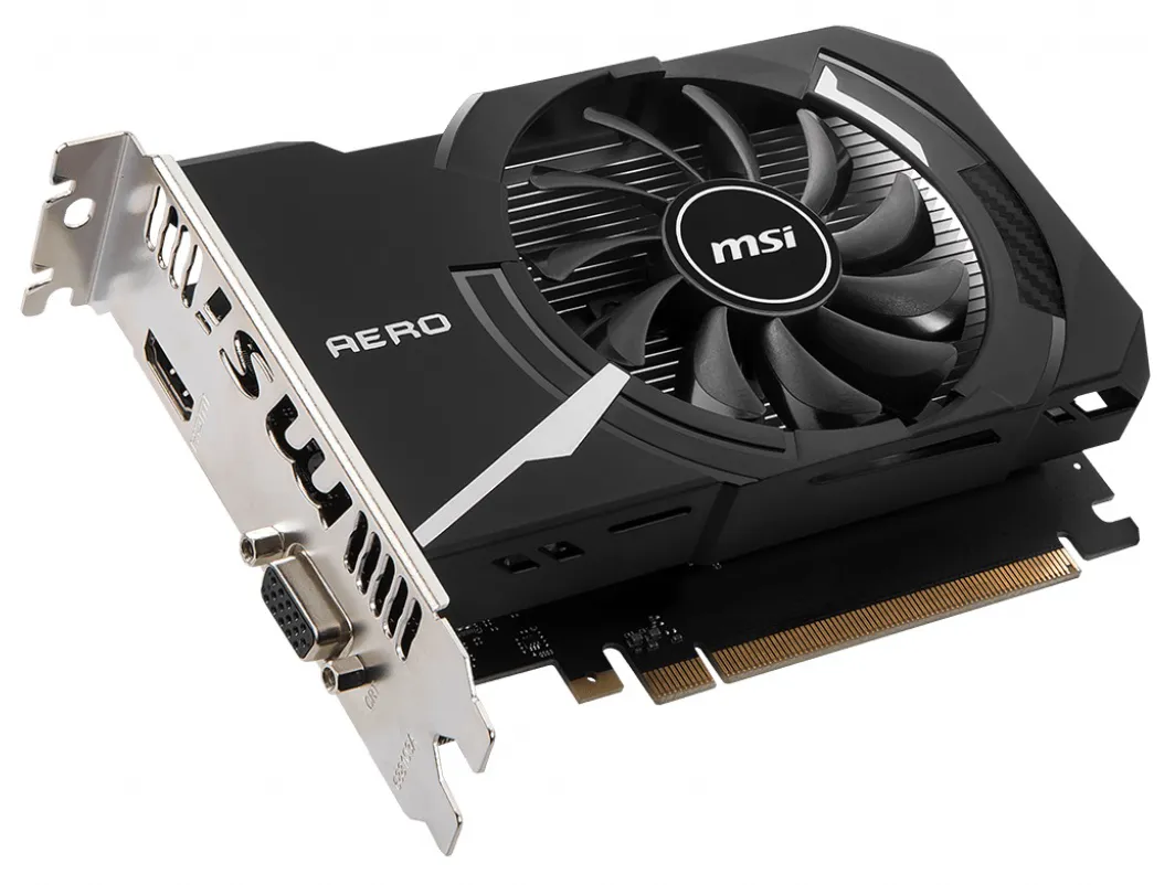 Видеокарта 2GB MSI GT 1030 AERO ITX 2GD4 OCV1