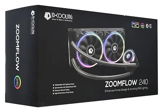 Водяное охлаждение ID-Cooling Zoomflow 240 RGB