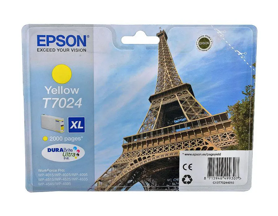 Картридж Epson C13T70244010 желтый