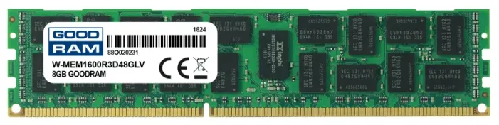 Оперативная память 8 GB GoodRam W-MEM1600R3D48GLV