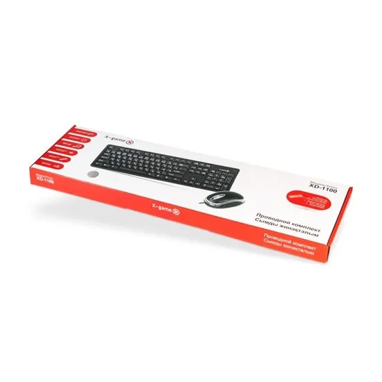 Клавиатура + Мышь X-Game XD-1100OUB