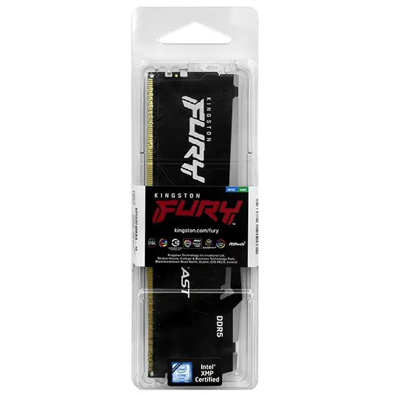 Оперативная память 32 GB Kingston Fury Beast RGB KF556C40BBA-32