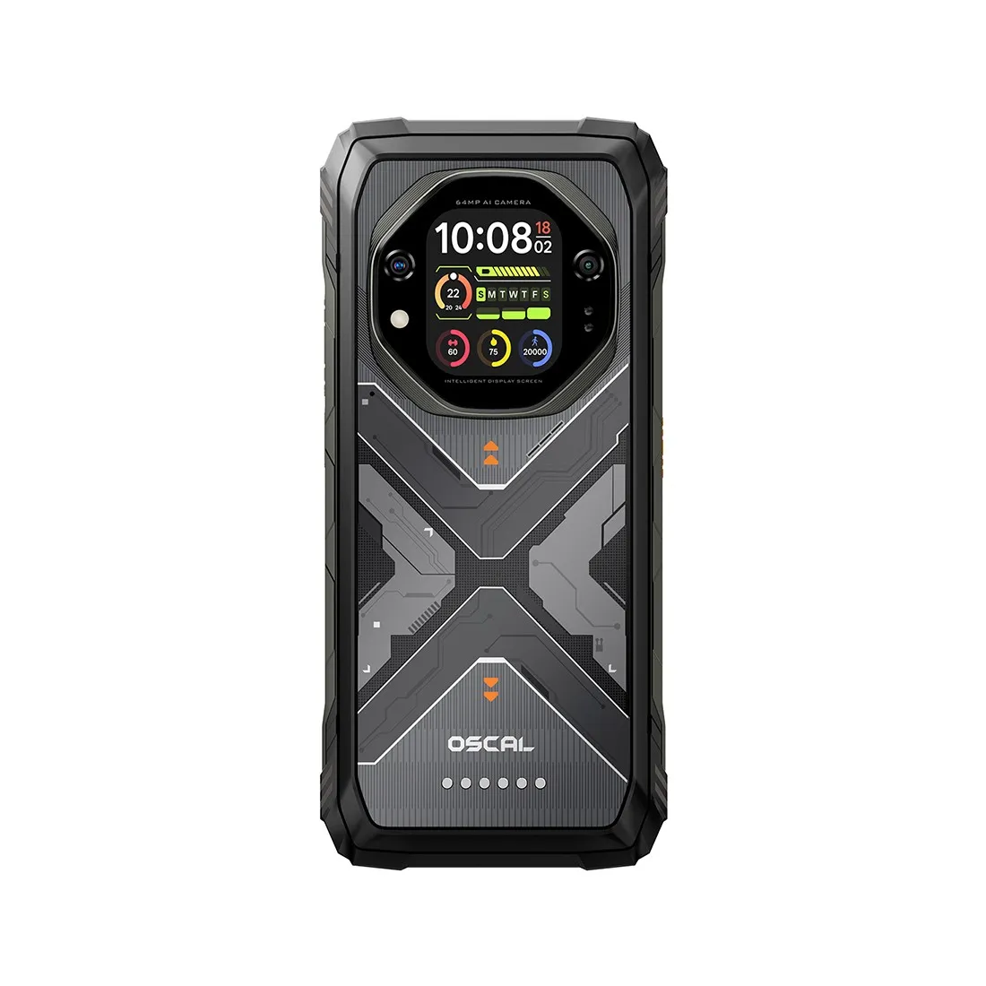 Смартфон OSCAL TANK 1 Rugged Phone 12/256GB Black