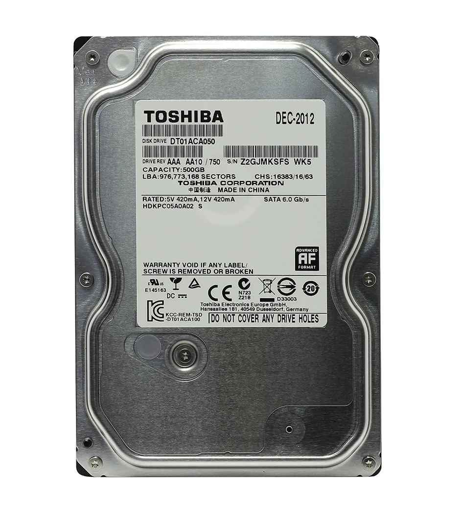 Жесткий диск 500 GB Toshiba DT01ACA050