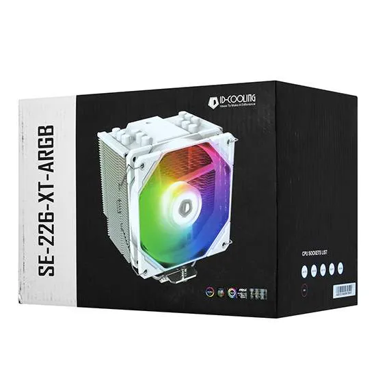 Кулер для процессора ID-Cooling SE-226-XT ARGB SNOW