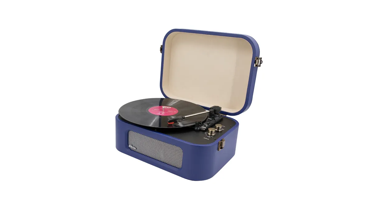 Проигрыватель виниловый Ritmix LP-190B синий