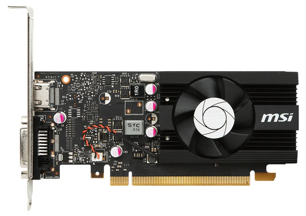 Видеокарта 2 GB MSI GeForce GT 1030 2G LP OC