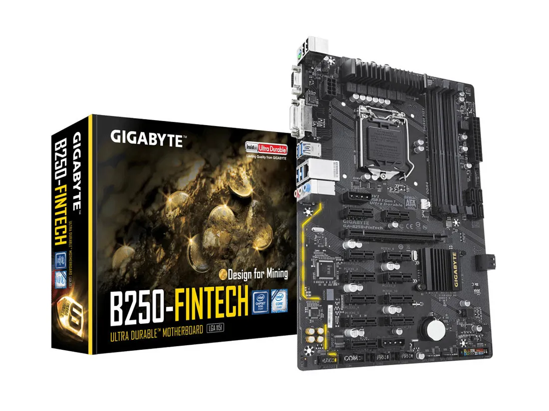 Материнская плата Gigabyte GA-B250-FinTech