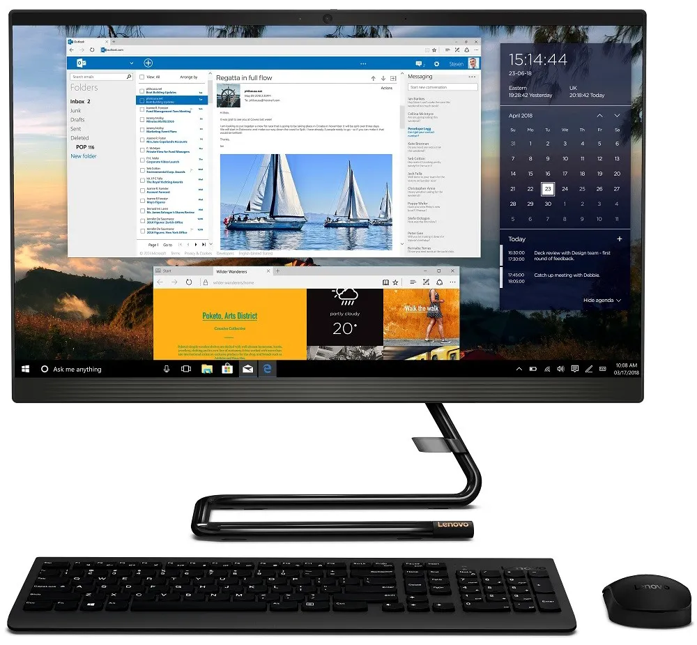 Моноблок Lenovo AIO A340-22IGM F0EA000PRK