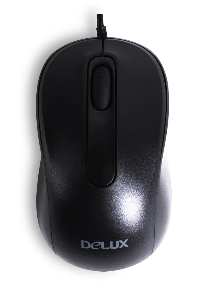 Компьютерная мышь проводная Delux DLM-109OUB