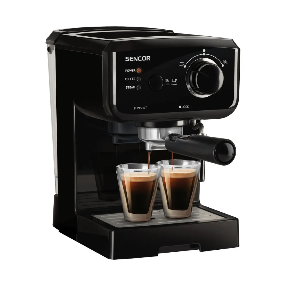 Кофеварка рожковая Sencor SES 1710BK