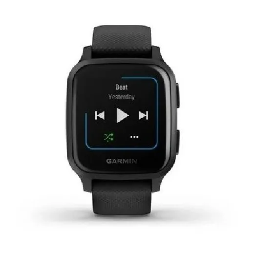 Спортивные часы Garmin VENU Sq Music with Black with Slate Bezel